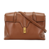 Medium Soft 16, &pound;820, Handbags, Brown, Leather, Front view